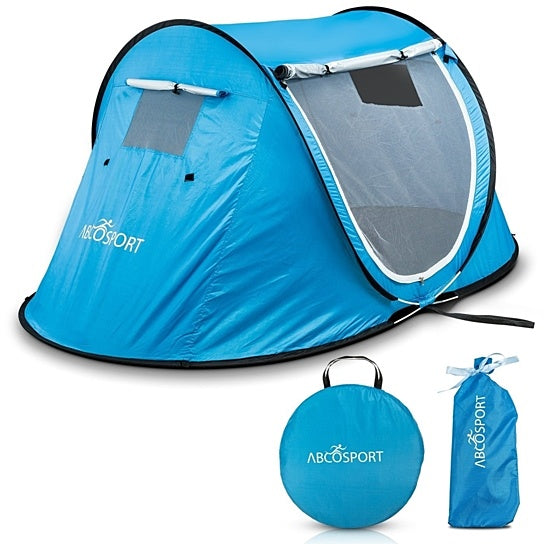Abco Pop-Up Tent Automatic Instant Portable Cabana Beach Tent
